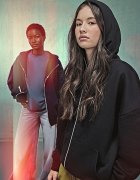 Heren Hoodie met Rits B&C Influence WG003